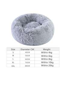 Soft Pet Sofa Bed For Small, Medium Dogs - Cozy Kennel And Cat Nest With Plush Cushioning - Multicolor - View 13