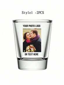 Personalized Wedding Shot Glasses - Engraved Party Cups, Wedding Guest Favors, Unique Celebration Glassware, Customized Party Shot Glasses, Engraved Wedding Gifts, Wedding Celebration Glasses, Customized Drinkware, Bridesmaid Gifts, Customized Name Shot Glasses, Bride & Groom Gifts, Wedding Banquet Tableware - Multicolor - View 8