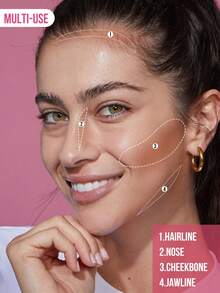 MISSLYN - Beach Please! Soft Bronze Contouring Powder, Matte Bronze Powder, High Color Payoff, Fine Smooth Texture, With Mirror, Face Contouring Bronzer, Long-Lasting Makeup, Lightweight & Breathable, Smooth Application, Makeup Brand, Face Makeup, Suitable For Women And Girls, Essential For Winter, Y2K Style, Fashionable & Versatile, Great Birthday Gift, Valentine's Day Gift, Party Essential, New Year Gift, Best Color, Cruelty-Free & Vegan - #68 Wildfire Ash - 查看 4