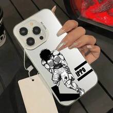 Funda de Teléfono I-Ippo Makunouchi para 17 6 15 14 13 12 11 Pro Max Plus Funda de Teléfono Plateada Colorida - Z2 - Ver 2