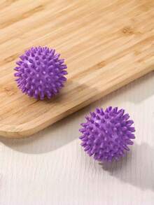 1 pieza/2 piezas Bolas de lavandería reutilizables - Para lavadoras y secadoras, sin químicos, reemplaza el suavizante de telas, elimina eficazmente las manchas y el cabello. Bolas de lavandería, bolas quitapelusas, bolas de lavandería antirrollos, bolas de lavandería antienredos, adecuadas para telas, quitapelusas reutilizables para lavadora, bolas suavizantes de telas, reduce las arrugas y la electricidad estática, evita los enredos en el hogar y la lavandería, varios colores