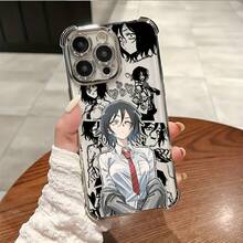 Akira Asai Call Of The NightS Sexy Manga Design Phone Case Suitable For  17 16e 16 15 14 13 12 11 Mini Pro Max Air X XR XSMAX 8 7 Plus Anti Fall Transparent Soft Back Cover, Manga Artwork, Stylish Phone Accessory, Durable Material,  Users, Manga Lovers - Màu hỗn hợp 1-2781 - Xem 8