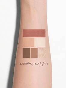 JOOCYEE LOOKBOOK MULTI PALETTE Face Palette, Everyday Makeup Palette With Highlighter, Blush, Contour, Matte & Shimmer Neutral Shades, Suitable For Commute - "Cà phê thứ Hai" - Xem 4