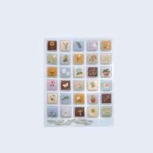 1 Sheet Ocean World Jelly 3D Stickers, Cute Adhesive DIY Scrapbooking Decorative Stickers