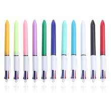 4-Ink Color Retractable Ballpoint Pen Set For Back To School, Office, Teachers, Students(11 Color) - Nhiều màu - Xem 1