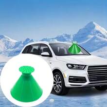 One-Click Ice Scraper Snow Shovel - Conical Tip Winter Car Windshield Cleaning Tool, Equipped With Heavy-Duty Ergonomic Handle And Multi-Color Options (///) - Portable Car Snow Remover, Suitable For Windshield, Windows, Glass Surfaces, Essential Car Accessory, Winter Car Supplies, Car Ice Scraper, Car Deicing Shovel, Winter Car Ice Scraper, Windshield Deicing Scraper - Multicolor - View 13