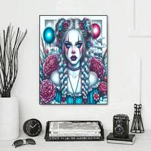 5D DIY Diamond Painting Kit - Full Round Diamond, Suitable For Beginners And Craft Lovers, Frameless Art Piece, Great For Living Room, Bedroom Decor And Gifts, Brand New Diamond Painting Set - Multicolor - View 4