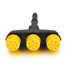 3 Head Garden Hose Sprayer Nozzl - Yellow - View 10
