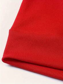 Sudadera con capucha para hombre de Los Ángeles - Sudadera casual de pulóver para hombre con bolsillo de canguro, Colección otoño/invierno, Tela de punto de poliéster, Talla regular, Cuello con capucha, Estirable ligeramente - Moda callejera - Rojo - Ver 5