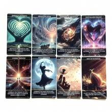MESSAGES FROM THE UNIVERSE ORACLE CARDS, 36 Cards, Listen To The Universe - Black - View 8
