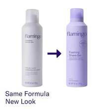 Flamingo Shaving Gel For Women, Foaming Gel With Aloe Vera, 6.7oz, 3ct - 223 Ounce Pack of 3 - 查看 3