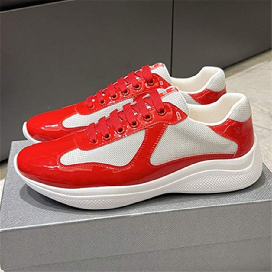 2025 New Breathable Low-Top Casual Men's Sneakers With Cushioning And Pressure Relief - Đỏ - Xem 1