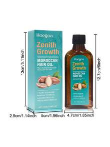 1PC 100ml Aromatherapy Essential Oil Moroccan Hair Oil, Moisturizing And Nourishing, Suitable For Curly, Dry, Damaged Hair - 100ml - View 7