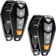 Case Shell llavero compatible con Viper Hornet DEI Python Clifford Aftermarket alarma remoto de entrada sin llave (EZSDEI7141) - vipr-7141- [2] - Ver 13