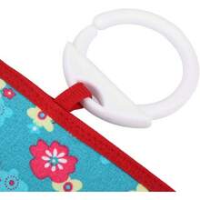 Hztyyier Espejo de Piso para bebé Espejo de Cuna Encantador Colorido con Gancho Cochecito Espejo Colgante Juguete Gran de Ducha - 1 - Ver 2