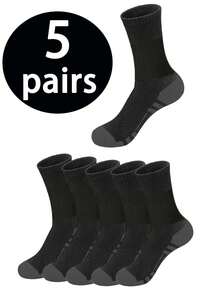 20/10/5/3/1 pares Calcetines de tripulación de unicolor talla grande para hombres, versátiles calcetines de tripulación deportivos y casuales resistentes al olor y transpirables, calcetines de tripulación suaves y elásticos cómodos unisex, calcetines de tripulación neutros simples y cómodos, calcetines de tripulación de moda para hombres y mujeres - Multicolor - Ver 17
