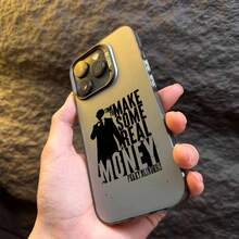 a la UE (DE y ES) Funda protectora para iPhone 17 S22-S26 Diseño de patrón popular y elegante Funda de teléfono adecuada para iPhone 16 15 14 13 12 11 Plus Pro Max - Diseño de moda creativo, adecuada para hombres y mujeres, regalo para amigos, familia, novio, novia, regalo de vacaciones, protección completa anti-caídas, accesorios de teléfono (6) - Plateado - Ver 5