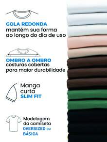 Oversized Printed T-Shirt, Casual Street Style, Crew Neck Shirt, Premium Cotton Knit, High Quality - xanh quân đội - Xem 3