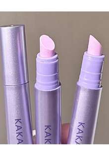 3支装三合一指甲精华雕刻打磨笔，快速去除死皮，死皮预处理，美甲护理，指缘磨砂营养液损伤护理工具 - 彩色 - 查看 2