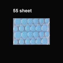 360片（15张）/600片（25张）/840片（35张）/1080片（45张）/1320片（55张）/1560片（65张）双面凝胶美甲贴纸，适用于按压式美甲贴，果冻双面美甲贴纸，粘性贴纸，美甲凝胶贴纸，美甲贴纸，DIY美甲贴纸