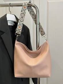 Túi xách thời trang mới mùa hè 2026, túi đeo vai, túi tote, túi xô công sở chất lượng cao dành cho nữ - Hồng - Xem 4