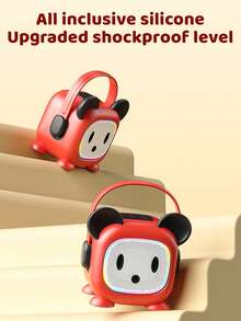 EIGIIS 1台全新迷你卡拉OK机，便携式卡拉OK音箱，配备2个无线麦克风，无线扬声器，RGB炫彩灯效，USB充电，兼容智能手机，是家庭聚会、生日、圣诞节、冬季送礼的理想之选，也是音乐爱好者的完美礼物。 - 均碼 - 查看 7