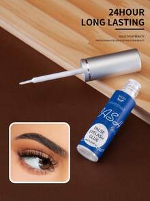 1 Piece Of Transparent False Eyelash Glue 6ml, Super Strong, Long-Lasting, Wear-Resistant, Strip-Shaped Eyelash Glue, Quick-Drying, Waterproof, Non-Irritating, Latex-Free, Suitable For Strip-Shaped False Eyelashes And Lash Clusters, Suitable For Sensitive Eyes, DIY False Eyelash Supplies - White - View 9