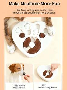2 Pieces Of Slow-Feeding Plates + Sound-Making Toys | The "Meal Manager" Scientifically Protecting The Stomach Of Dogs And Cats. The Plate Surface Is Densely Distributed With Silicone, And Plastic Protrusions Are Embedded In The Gaps Between The Protrusions. - Multicolor - View 3