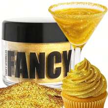 Sclipici comestibil 5g - Pudră de perle comestibilă de culoare metalică, potrivită pentru băuturi, copt, decorațiuni pentru torturi - Sclipici comestibil, pudră de perle, potrivită pentru glazură, bomboane - Multicolor - Vizualizare 2