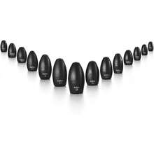 Nako.10 Paquetes de Pesas de Tungsteno para Pesca| Pesas de pesca para la pesca de lubina| Paquete Buck - 1/4 oz - paquete de 10 - Ver 2