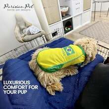 Parisian Pet Dog Team exico Jersey Soccer Small to edium Dogs and Cats,(4X-Grande Brazil) - Multicolor - Ver 6