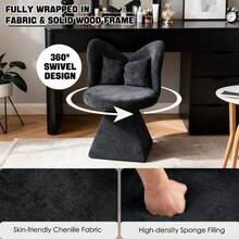 Living Room Chairs - Black - View 4