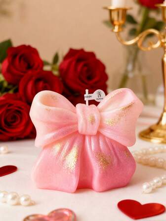 Molde de vela de silicona con lazo DIY - Resistente al calor, antiadherente y apto para principiantes | Silicona flexible y reutilizable, fácil de limpiar | Apto para hacer velas (soja/cera de abeja), arte de resina, artesanía de jabón y yeso | Perfecto para entusiastas de la artesanía, proyectos DIY festivos, moldes de cera decorativos y fabricación de regalos