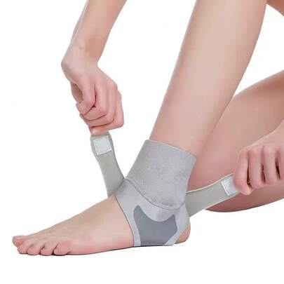 Adjustable Ankle Brace Ankle Support- Breathable Neoprene Compression, Elastic Foot Cover, Suitable For Sports, Running, Basketball, Hiking