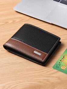 Fashion Men's Short Wallet, Multi-Card Slots PU Leather Bifold Card Holder, Premium Unisex ID Case Card Purse, Coin Pouch - Multicolor - View 11