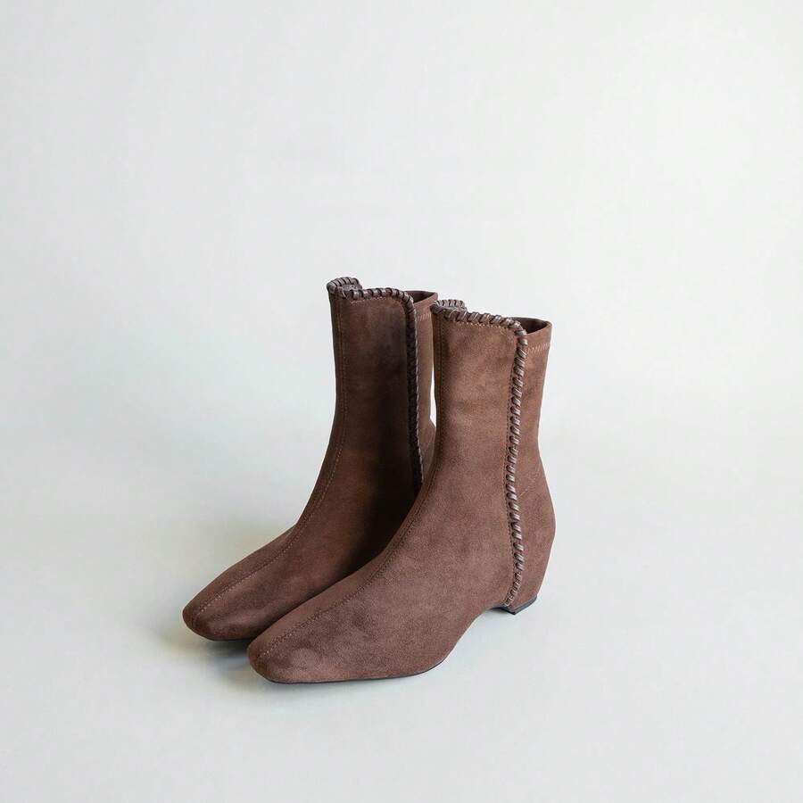 Women Ankle Boots & Booties - Brown - View 1