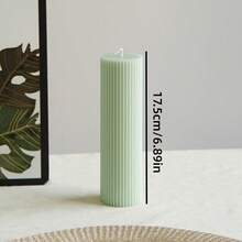 1支直径1.97英寸的豌豆绿齿轮形香氛大豆蜡烛，无烟烛台，装饰蜡烛套装，蜡烛装饰，送给闺蜜的礼物，送给她的礼物，冬季礼物，家居装饰蜡烛，节日礼物，生日礼物，婚礼装饰，结婚礼物，营造氛围 - 彩色 - 查看 16