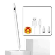 1pc Universal Capacitive Touch Screen Stylus Pen, Magnetic Anti-Mistouching, Drawing & Editing, Compatible With IPhone 17/16/15/14/13/12/11/XS/XR, S25/S24/S23/S22/S21/S20, Windows, With USB-C Charging Cable