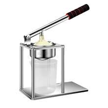 Manual Orange Juicer Made Of 304 Stainless Steel With Minimalist Design And Compact EVA Handle. - Silver - View 7