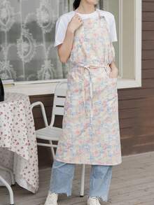 Aprons - สีเขียว - ดู 8
