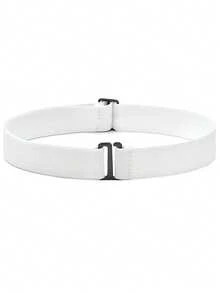 Cinturón ajustable de cintura, herramienta de cintura para suéter y camisa, evita la exposición, cinturón elástico de cintura para cambiar el estilo de la camisa - Multicolor - Ver 11