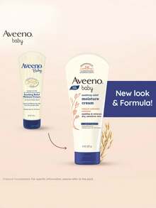 Aveeno 227克/8.01盎司婴儿舒缓保湿霜，乳液质地，柔滑易涂抹，轻盈不油腻，深层补水，缓解干燥，适合婴幼儿肌肤，韩国化妆品