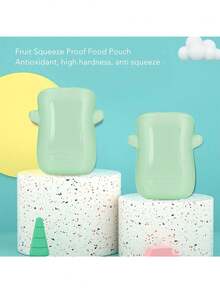 Baby Food Pouch Holder No Squeeze, No-Squeeze Baby Food Pouch Holder – Anti-Press Container For Puree & Juice Pouches, Spill-Reducing Toddler Feeding Tool, Easy-Grip Reusable Holder For Kids, No-Squeeze Pouch Holder For Puree & Juice, Anti-Press Baby Food Pouch Holder