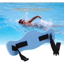 AUNMAS Cinturón de Natación para Agua, Cinturón Flotante de Espuma Eva para Principiantes Ayuda de Entrenamiento de Natación para Ejercicio Acuático Flotación - 1 - Ver 8