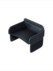 1pc Portable Multifunctional Children's Dining Tray, Suitable For Car Backseat, Can Store Snacks, Toys, Books, Thickened Waterproof Tabletop, With Storage Bag - Multicolor - View 10