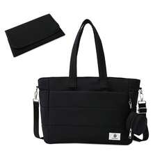 2件套手提妈妈包，轻便大容量单肩包，时尚休闲多功能孕妇包