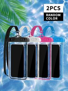 8/5/3/2/1 paquet d'étuis de téléphone étanches, sacs de téléphone universels étanches, essentiels pour les grandes piscines, sacs secs pour téléphone de plage, convenant aux smartphones, fêtes de Noël, cadeaux d'Halloween, maison, chambre, anniversaire, Nouvel An, accessoires, amis, cadeaux amusants, été, plage.