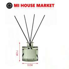 Difusor de Fragancia 50ml - Aroma Gardenia y Té Verde - Ambientador de Varillas para Hogar - Verde - Ver 2