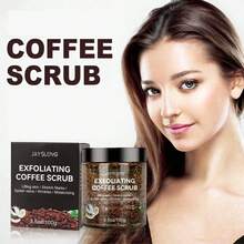 JAYSUING 50g/100g Coffee Body Scrub, Deep Cleansing Exfoliator, Removes Dead Skin, Relieves Skin Fatigue, Leaves Skin Refreshed And Soft, Suitable For Use During Bathing - Black - View 5