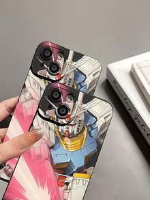 Funda para teléfono Gundam Battle Blast: Protege tu dispositivo con estilo. Compatible con teléfonos ,  17,  16 Pro Max,  15 Pro Max,  13 y  12. Fabricada en TPU para una protección total contra golpes y caídas. Un regalo fantástico para fans del anime, amigos, cumpleaños y ocasiones especiales. - Negro - Ver 8